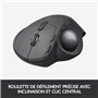 LOGITECH - Souris sans fil MX ERGO - Noir