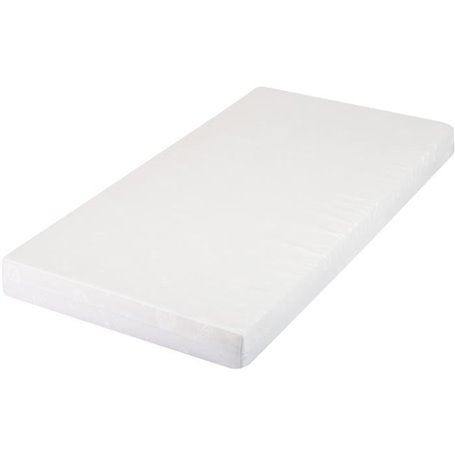 DOMIVA Matelas bébé Droit - Polybambou - Déhoussable. Lavable - Blanc 