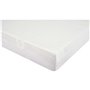 DOMIVA Matelas bébé Droit - Polybambou - Déhoussable. Lavable - Blanc 