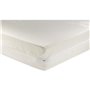 DOMIVA Matelas bébé Droit - Polybambou - Déhoussable. Lavable - Blanc 