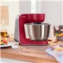 Robot de cuisine - BOSCH Kitchen machine MUM5 - Rouge foncé/silver - 1
