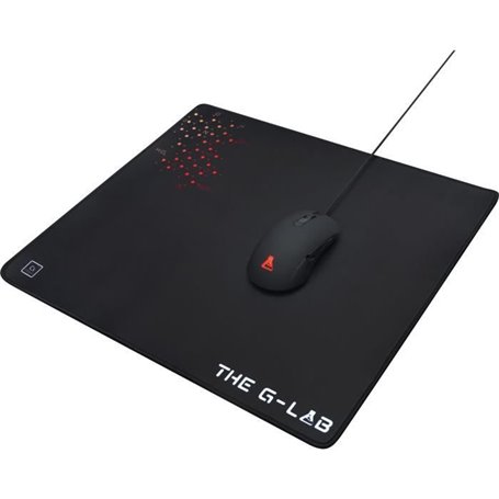 THE G-LAB  PAD-CEASIUM Tapis de souris Gaming L 450x400x4mm avec gomme