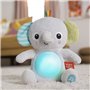 BRIGHT STARTS Jouet peluche éléphant Hug-a-Bye Baby. sons et lumieres