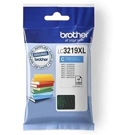 Cartouche d'encre BROTHER LC-3219XLC Cyan XL