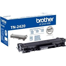 Cartouche de toner noir haute capacité TN2420 - BROTHER - Laser - 3000