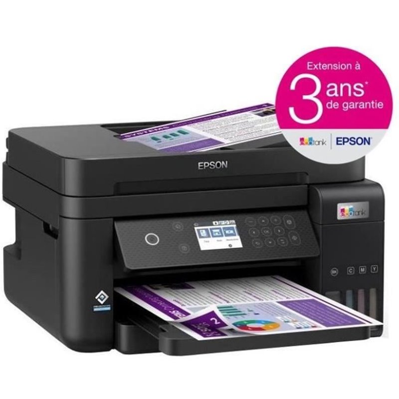 Epson EcoTank ET-3850 Jet d'encre A4 4800 x 1200 DPI 33 ppm Wifi