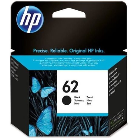 HP 62 Cartouche d'encre noire authentique (C2P04AE) pour HP Officejet 