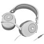Casque gaming CORSAIR HS65 SURROUND - Blanc. son surround Dolby Audio 