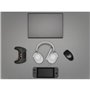 Casque gaming CORSAIR HS65 SURROUND - Blanc. son surround Dolby Audio 