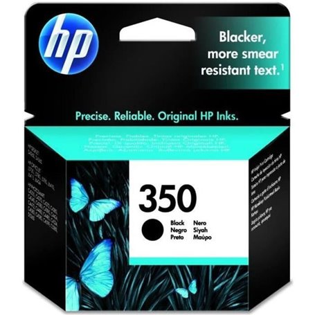 HP 350 Cartouche d'encre noire authentique (CB335EE) pour HP Photosmar