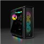CORSAIR Boîtier PC iCUE 5000T RGB ATX moyen-tour - Noir (CC-9011230-WW
