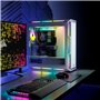 CORSAIR Boîtier PC iCUE 5000T RGB ATX moyen-tour - Blanc (CC-9011231-W