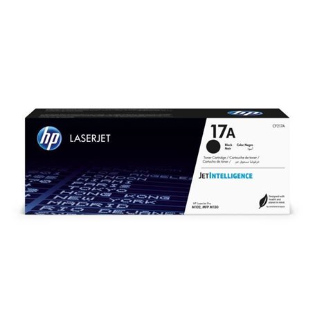 TONER HP 17A (CF217A) noir - cartouche authentique pour imprimantes HP