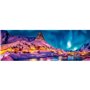 Clementoni -Panorama 1000 pieces - Colorful Night over Lofoten Islands