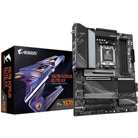 Carte mere - GIGABYTE TECHNOLOGY - X670 AORUS ELITE AX