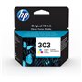 HP 303 Cartouche d'encre trois couleurs authentique (T6N01AE) pour HP 