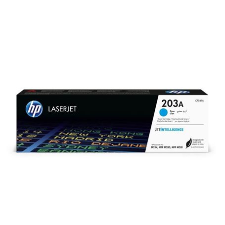 HP 203A Cartouche de toner cyan LaserJet authentique (CF541A) pour HP 