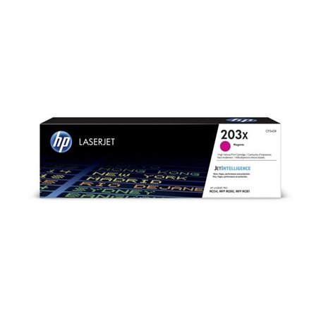 HP 203X Cartouche de toner magenta LaserJet grande capacité authentiqu