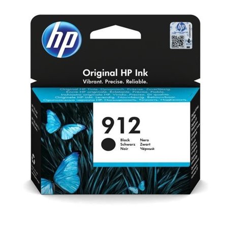 HP 912 Cartouche d'encre noire authentique (3YL80AE) pour HP OfficeJet