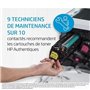 HP 117A Cartouche de toner noir authentique (W2070A) pour imprimantes 