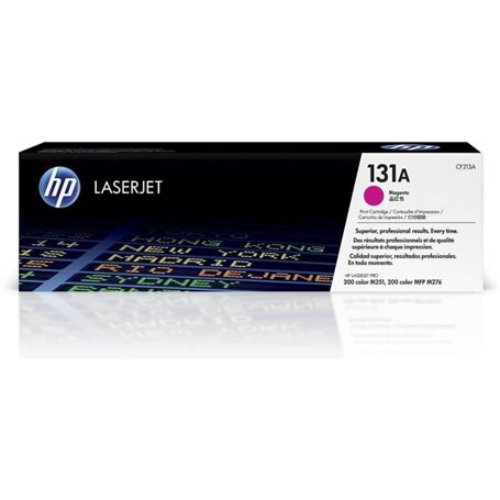 Toner Authentique HP Magenta 131A CF213A - HP - Pour LaserJet Pro M251