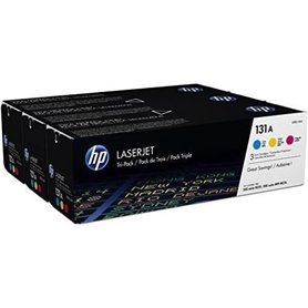 HP 131A Pack de cartouches de toner trois couleurs LaserJet authentiqu