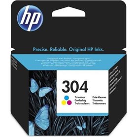 HP 304 Cartouche d'encre trois couleurs authentique (N9K05AE) pour HP 