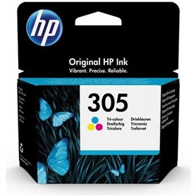 Cartouche d'encre HP 305 authentique tricolore (3YM60AE) pour HP DeskJ