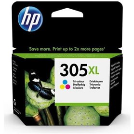 HP 305XL Cartouche d'encre trois couleurs grande capacité authentique 