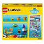 LEGO 4+ Classic 11013 Briques transparentes créatives. Jeu de construc
