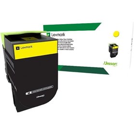 Lexmark 71B20Y0 Cartouche de toner jaune. programme de retour