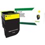 Lexmark 71B20Y0 Cartouche de toner jaune. programme de retour