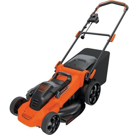 Tondeuse électrique 48cm LM2000-QS BLACK+DECKER - 7 Hauteurs Réglables