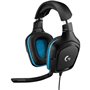 LOGITECH G - Casque Gamer filaire G432 avec son surround 7.1 - Noir