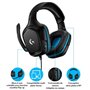 LOGITECH G - Casque Gamer filaire G432 avec son surround 7.1 - Noir