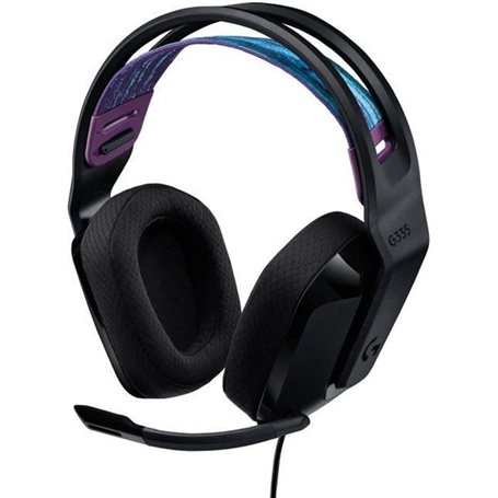 LOGITECH G - G335 FILAIRE - Casque Gaming - Léger - Noir Certifié Disc