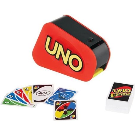 Mattel Games - Uno Extreme - Jeu de Cartes Famille - Des 7 ans