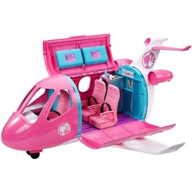 Barbie - L'Avion de Reve avec mobilier et Rangement - Plus de 15 acces