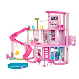 Barbie - Coffret Barbie Maison de Reve - Poupée Mannequin - 3 ans et +