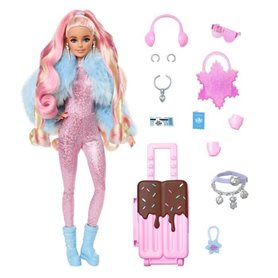 BARBIE EXTRA NEIGE - BARBIE - HPB16 - POUPEE MANNEQUIN BARBIE