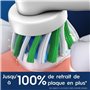 Brossette ORAL-B - 80731325 - pour brosse a dent électrique