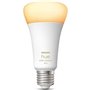 Philips Hue White Ambiance. ampoule LED connectée E27. Equivalent 100W