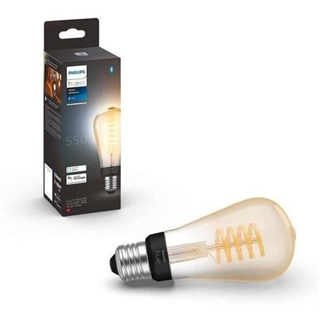 Philips Hue White Ambiance. ampoule LED connectée E27 Filament ST64. c