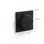 Philips Hue bouton télécommande Tap Dial Switch. noir. permet le contr