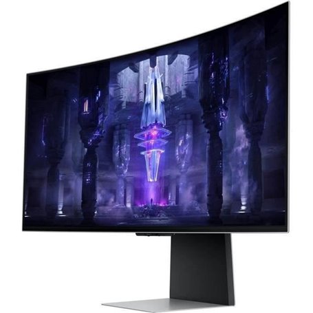 Ecran PC Gamer Incurvé - SAMSUNG - ODYSSEY - G8 G85SB - 34'' UWQHD - D