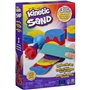 KINETIC SAND - COFFRET ARC-EN-CIEL 390 G + 6 accessoires - 6053691 - S