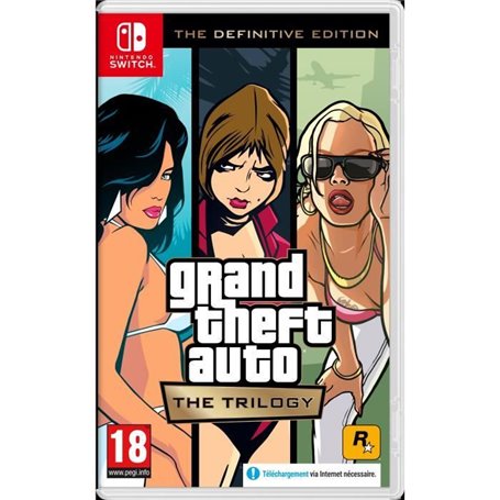 Grand Theft Auto: The Trilogy - Édition Définitive | Jeu Nintendo Swit