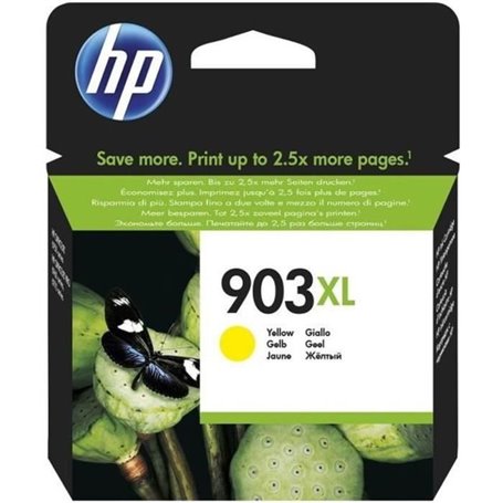 HP 903XL Cartouche d'encre jaune grande capacité authentique (T6M11AE)