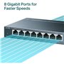 TP-Link Switch de bureau 8 ports Gigabit 10/100/1000 Mbps TL-SG108 idé