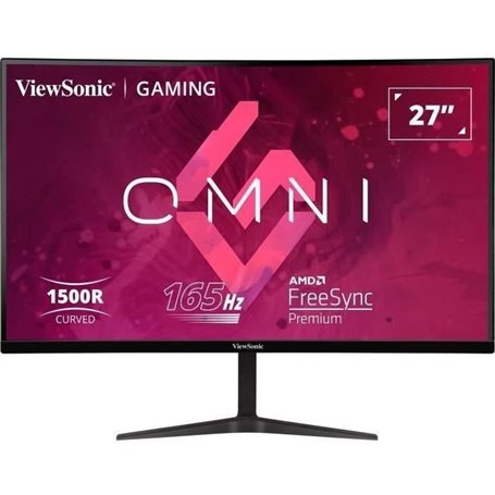 Ecran PC Gamer Incurvé - VIEWSONIC - 27 - VX2718-2KPC-MHD - QHD - Dall